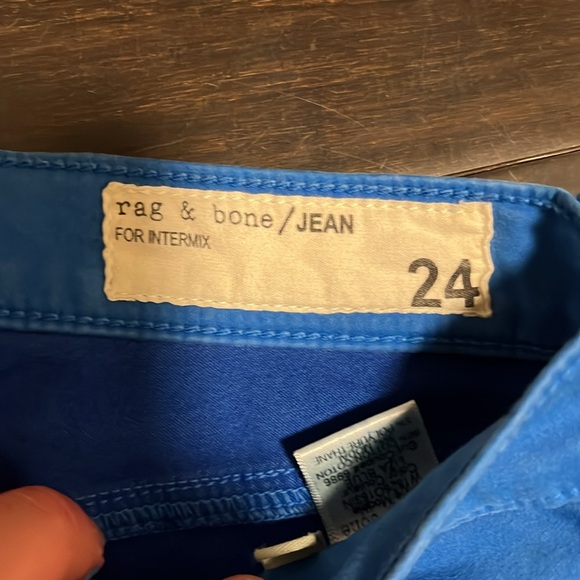Rag & Bone Capri Blue Jeans - Picture 2 of 2
